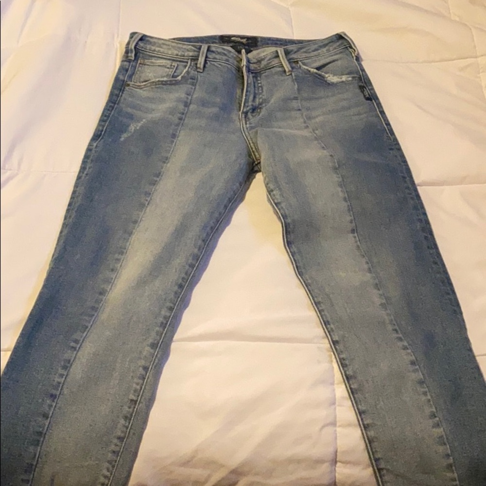 Silver jeans